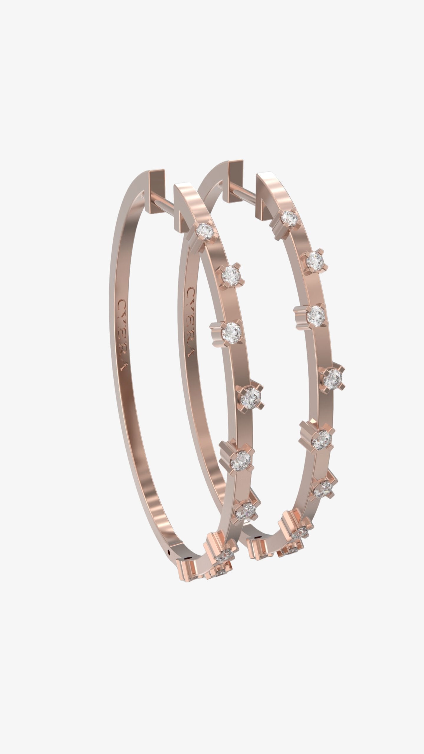Minas Diamond Earring - Cyera Gems & Jewellery