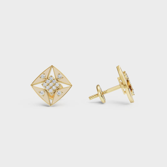 Mother III Diamond Earrings - Cyera Gems & Jewellery