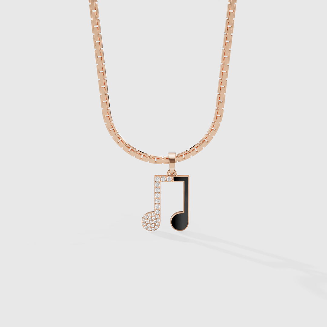 Harmony Gold Music Pendants - Cyera Gems & Jewellery