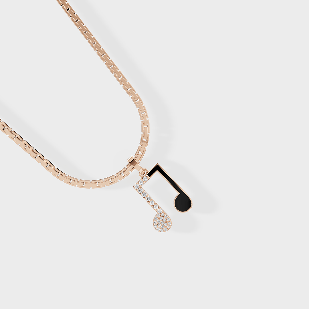 Harmony Gold Music Pendants - Cyera Gems & Jewellery