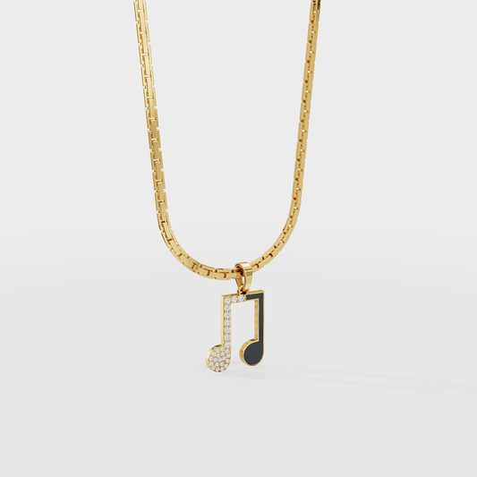 Harmony Gold Music Pendants - Cyera Gems & Jewellery