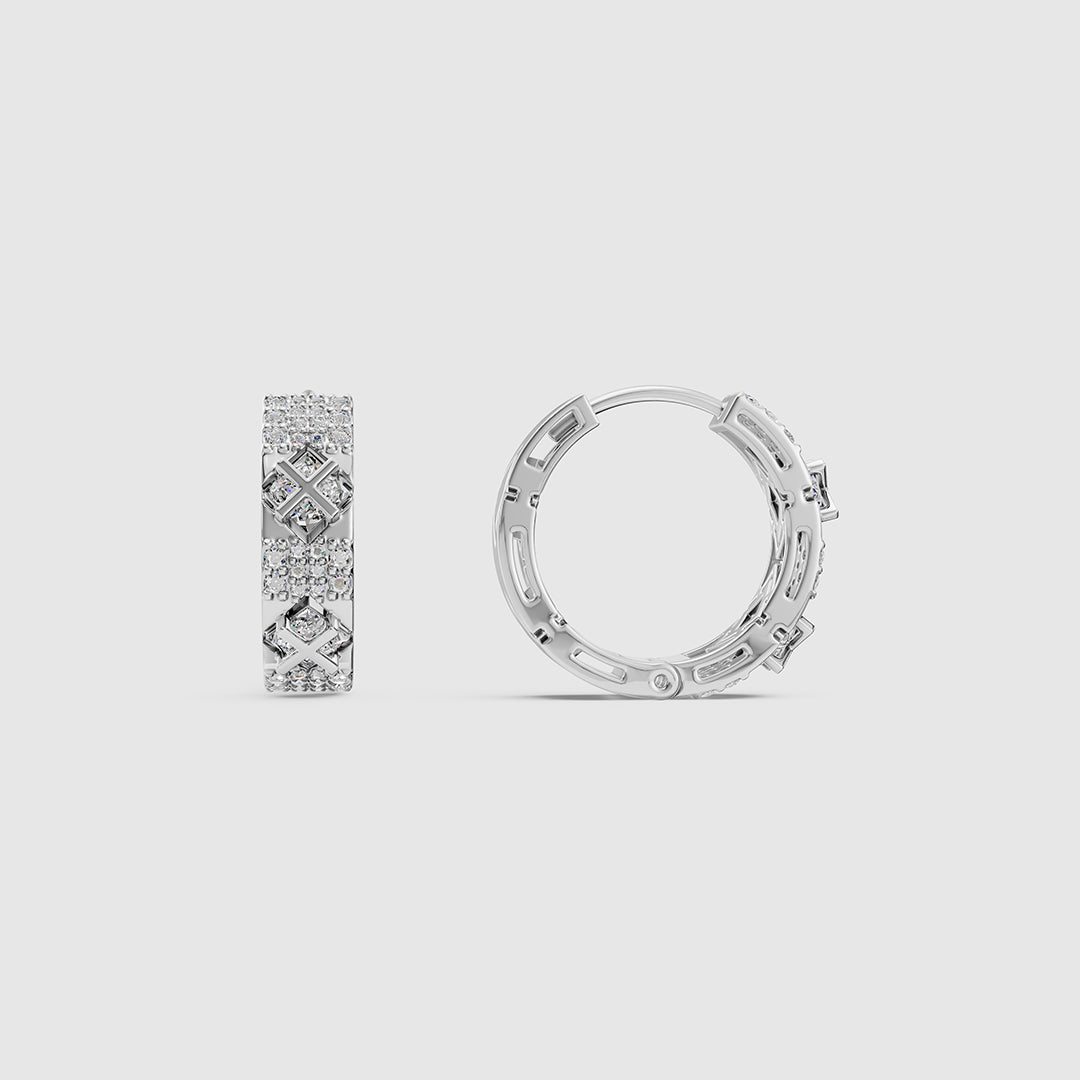 "Earrx Diamond Earring - Cyera Gems & Jewellery"