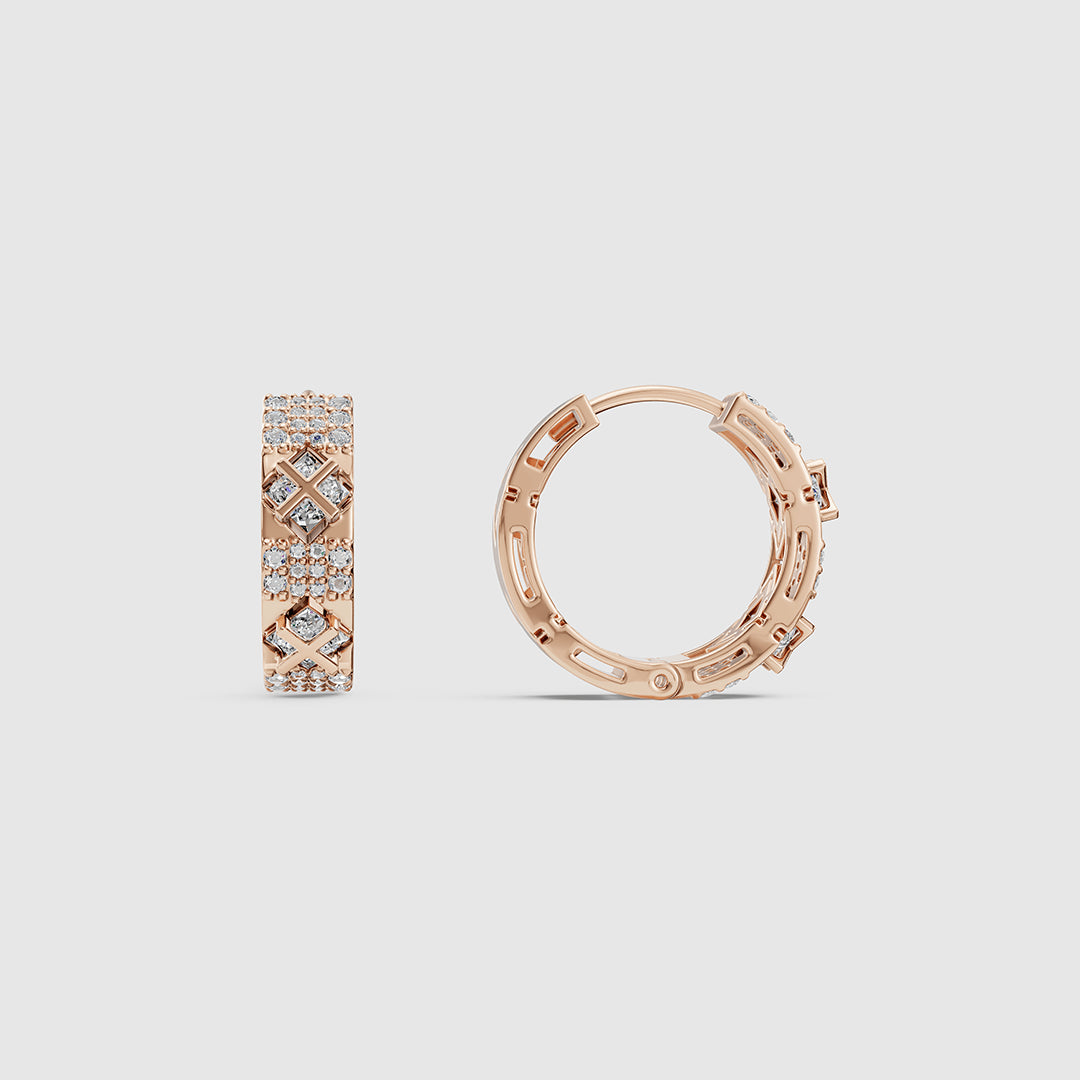 "Earrx Diamond Earring - Cyera Gems & Jewellery"