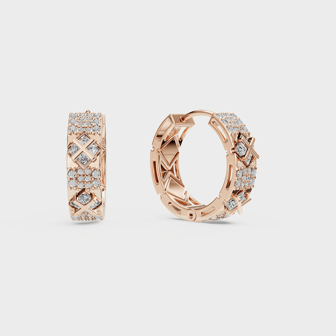 "Earrx Diamond Earring - Cyera Gems & Jewellery"