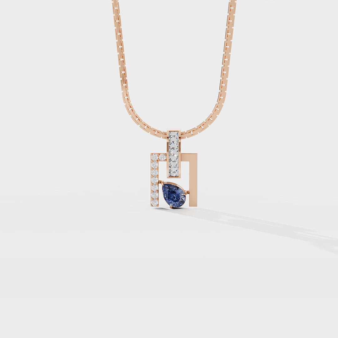 Eden diamond pendant - Cyera Gems & Jewellery