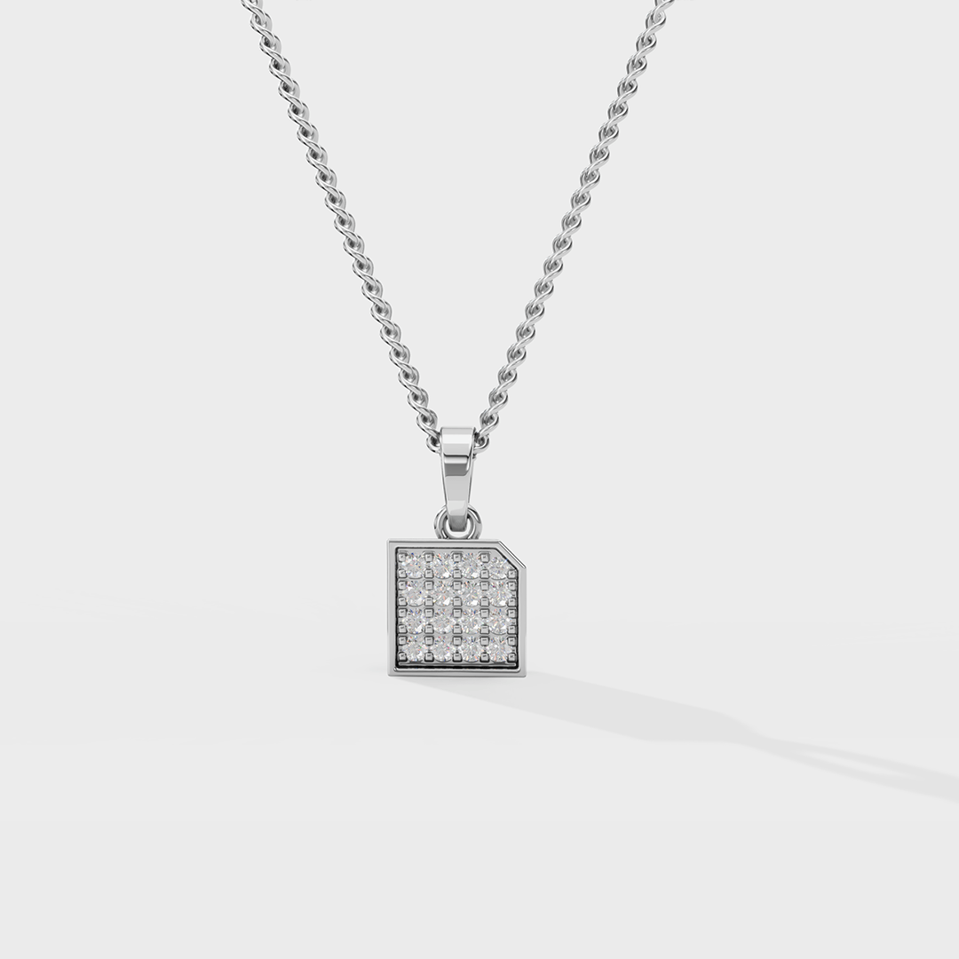 Cove Diamond Pendant - Cyera Gems & Jewellery
