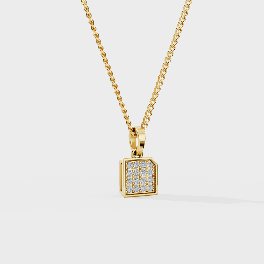 Cove Diamond Pendant - Cyera Gems & Jewellery