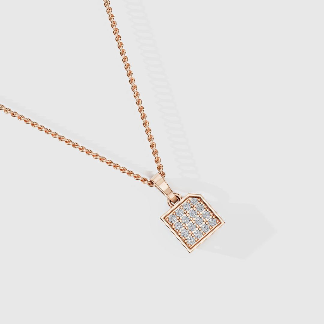 Cove Diamond Pendant - Cyera Gems & Jewellery