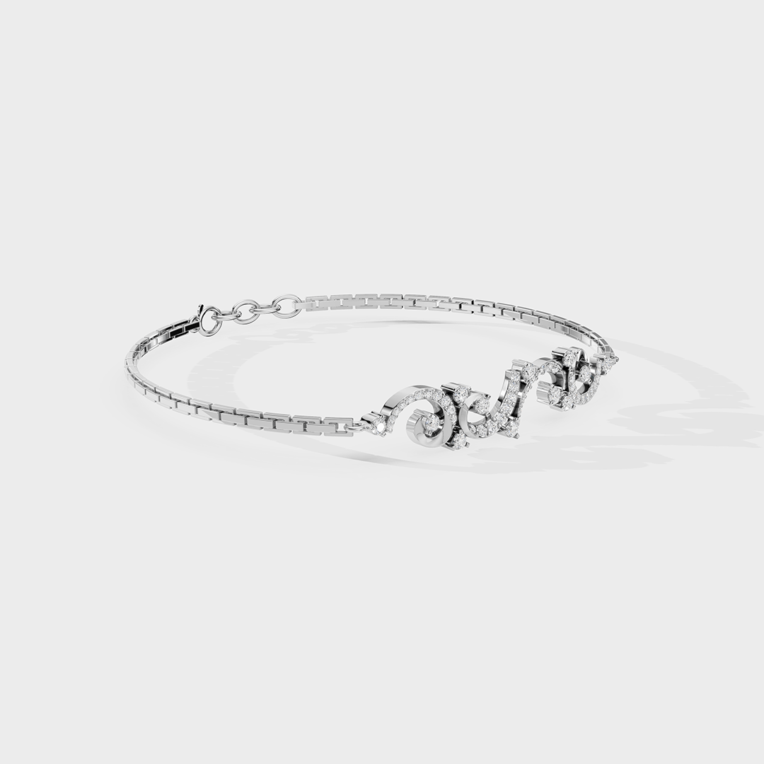 curvvs diamonds bracelet - Cyera Gems & Jewellery
