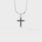 Noir Cross Pendant - Cyera Gems & Jewellery
