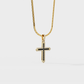 Noir Cross Pendant - Cyera Gems & Jewellery