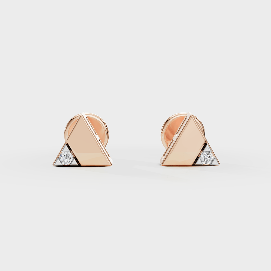 Gleam T Diamond Glow Earrings - Cyera Gems & Jewellery