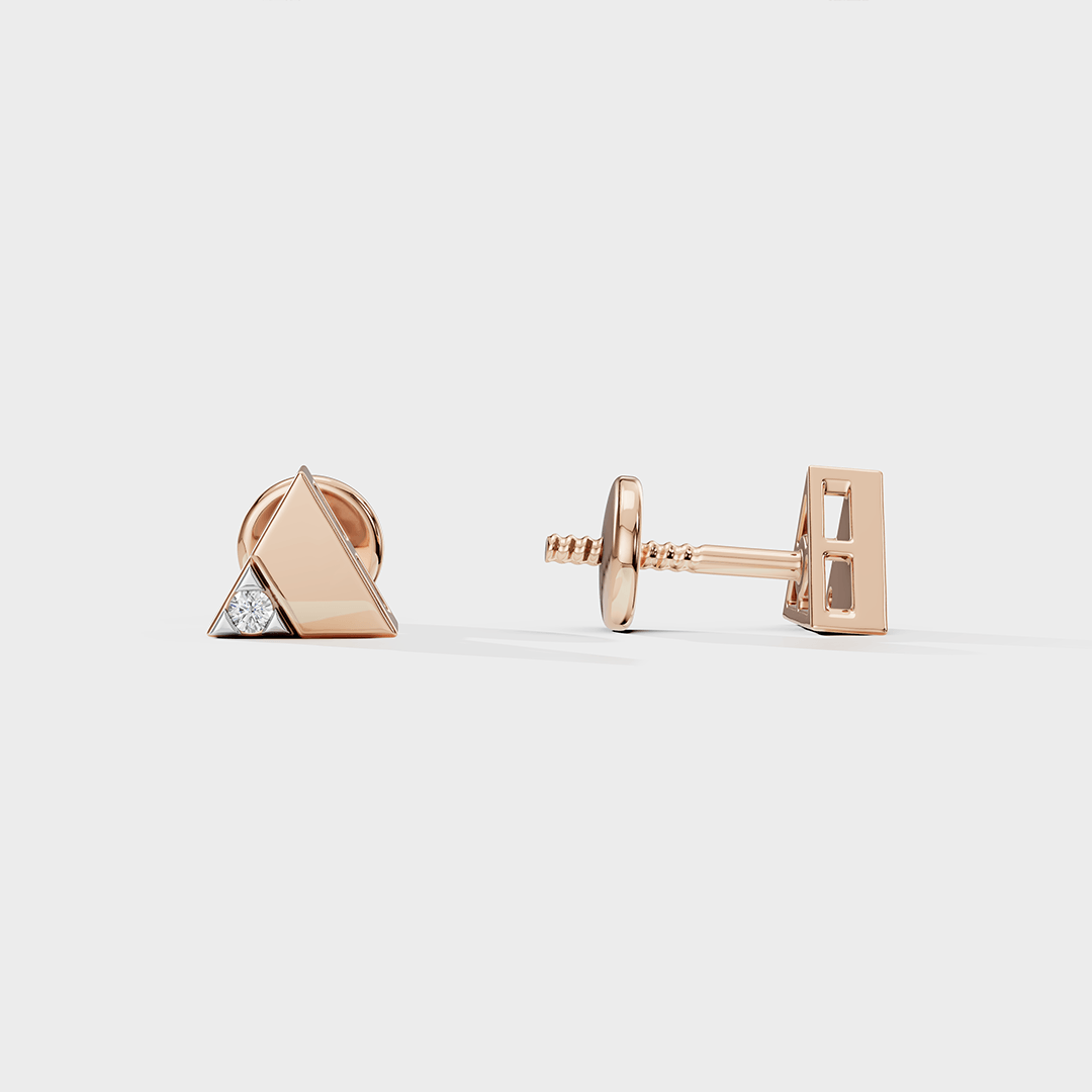 Gleam T Diamond Glow Earrings - Cyera Gems & Jewellery