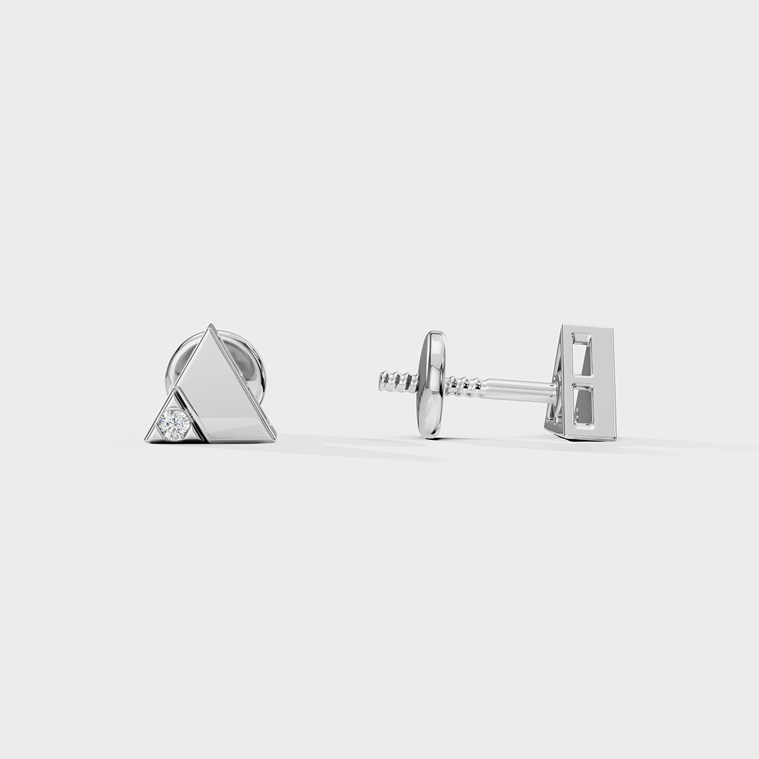 Gleam T Diamond Glow Earrings - Cyera Gems & Jewellery