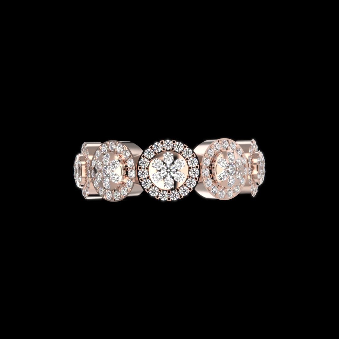 Celeste Clustered Diamond Ring - Cyera Gems & Jewellery