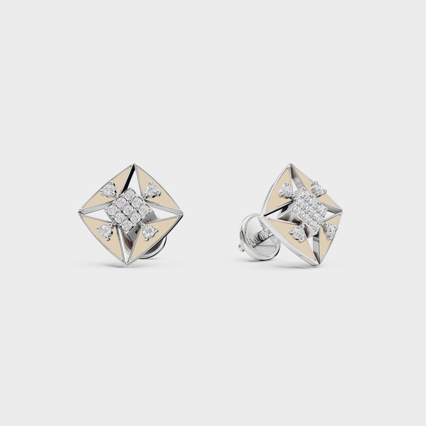 Mother III Diamond Earrings - Cyera Gems & Jewellery