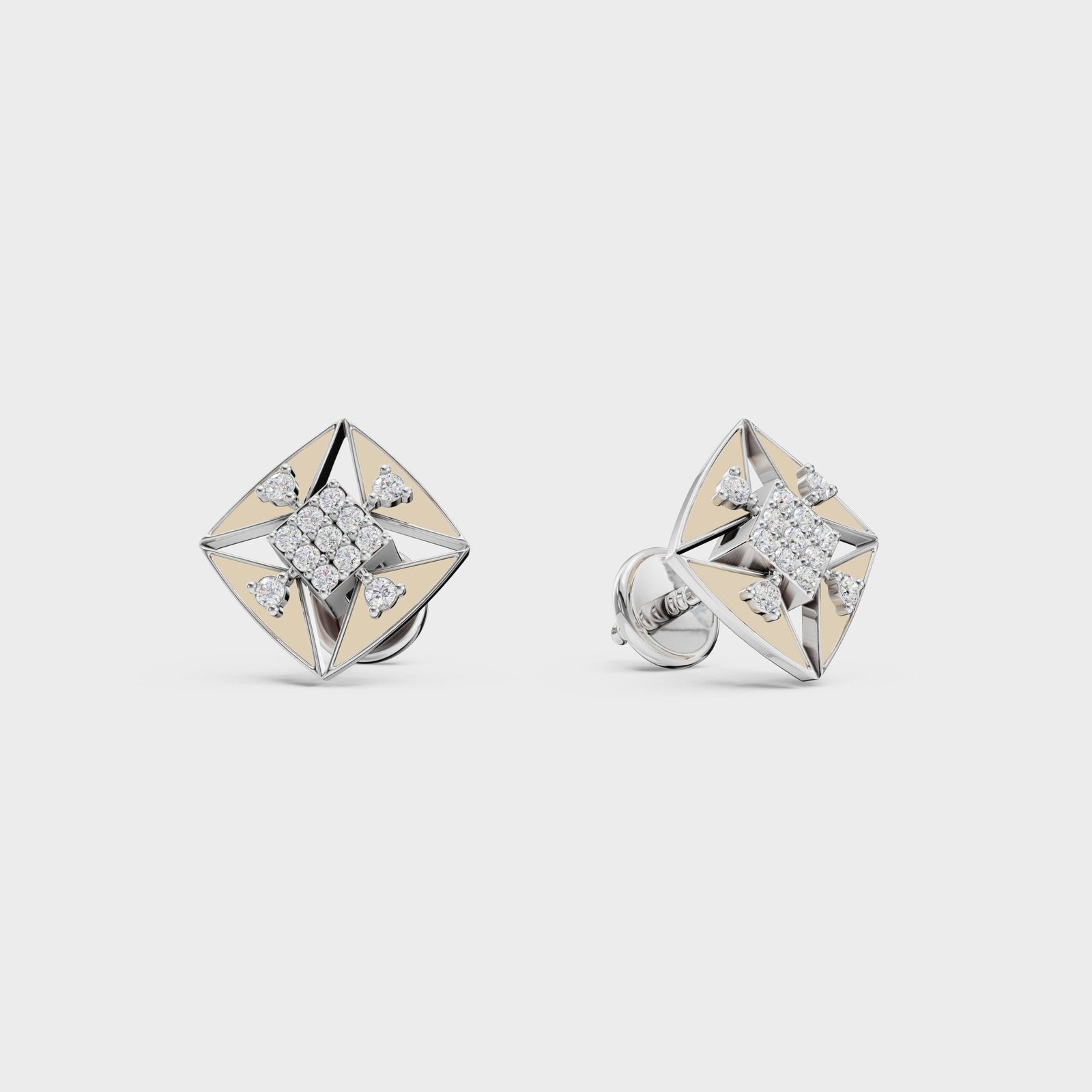 Mother III Diamond Earrings - Cyera Gems & Jewellery