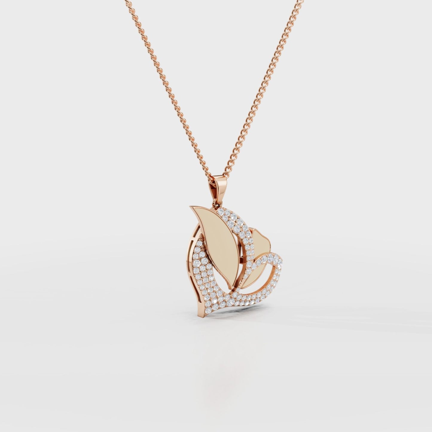 Golden Leaves Pendant - Cyera Gems & Jewellery