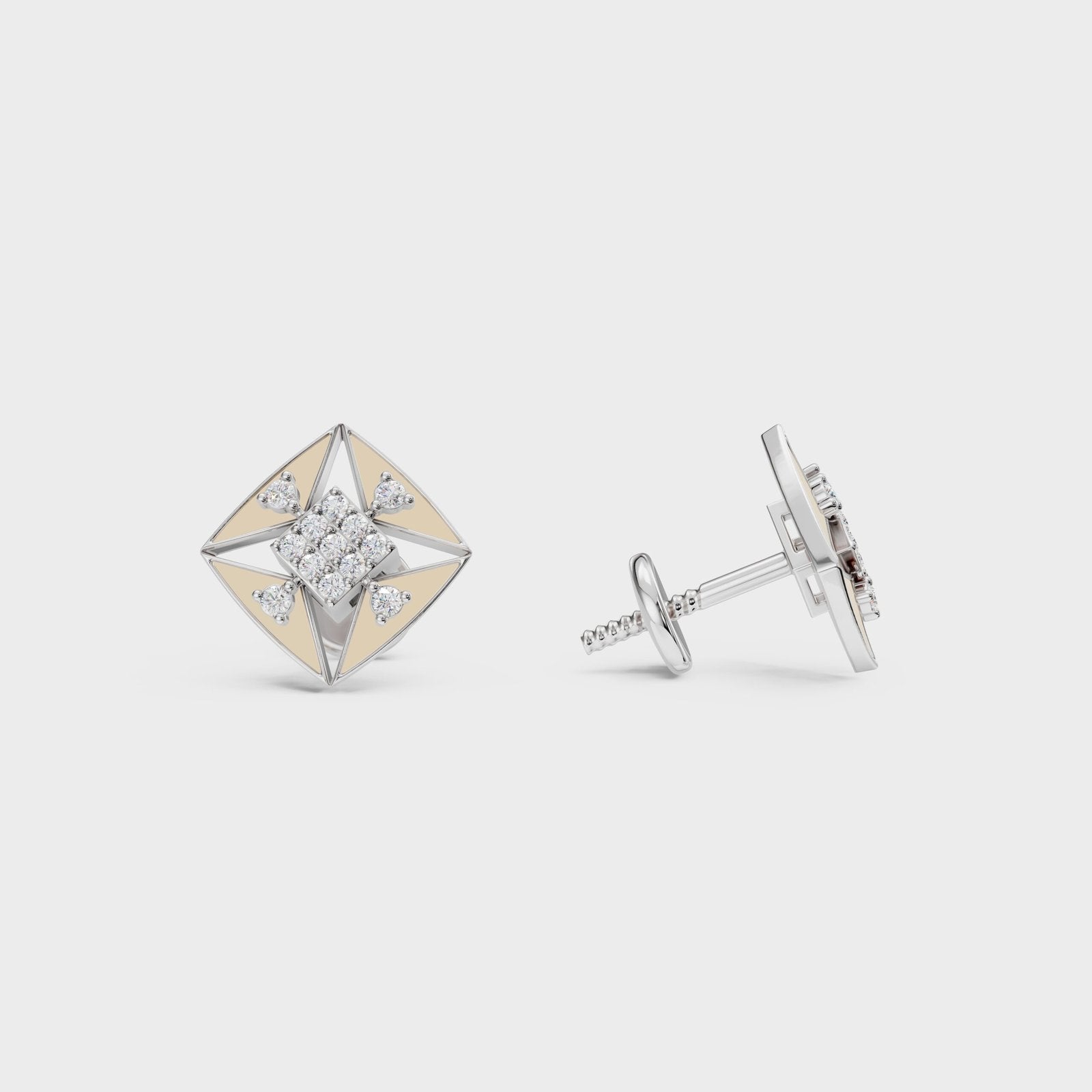 Mother III Diamond Earrings - Cyera Gems & Jewellery