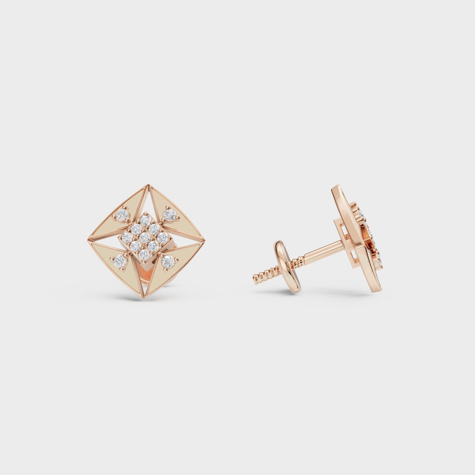 Mother III Diamond Earrings - Cyera Gems & Jewellery