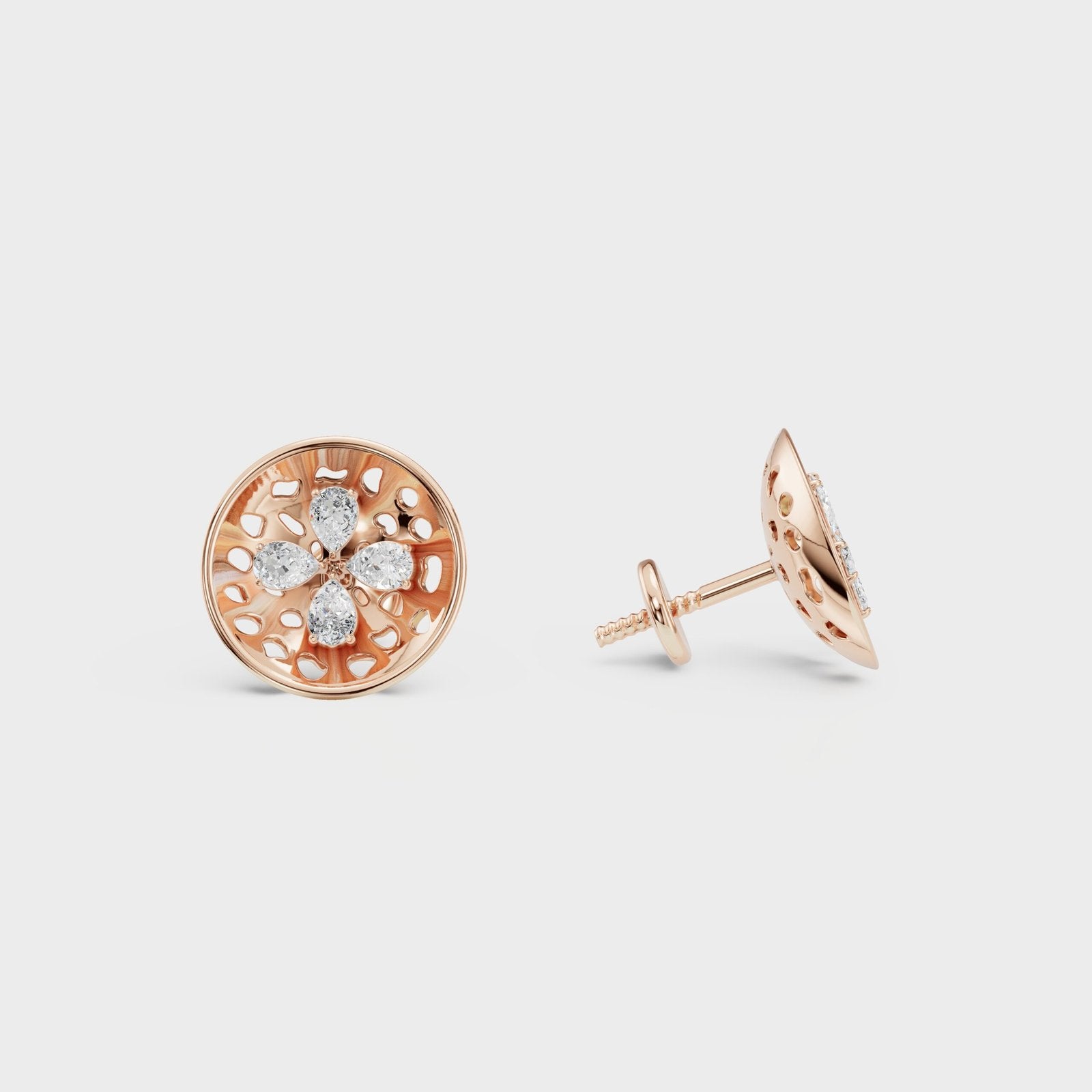Sivquad Diamond Earring - Cyera Gems & Jewellery