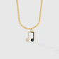 Harmony Gold Music Pendants - Cyera Gems & Jewellery