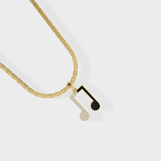 Harmony Gold Music Pendants - Cyera Gems & Jewellery