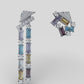 "Spectrum A Luxury Earrings - \"Natural\", \"White Gold\" - Cyera Gems & Jewellery"