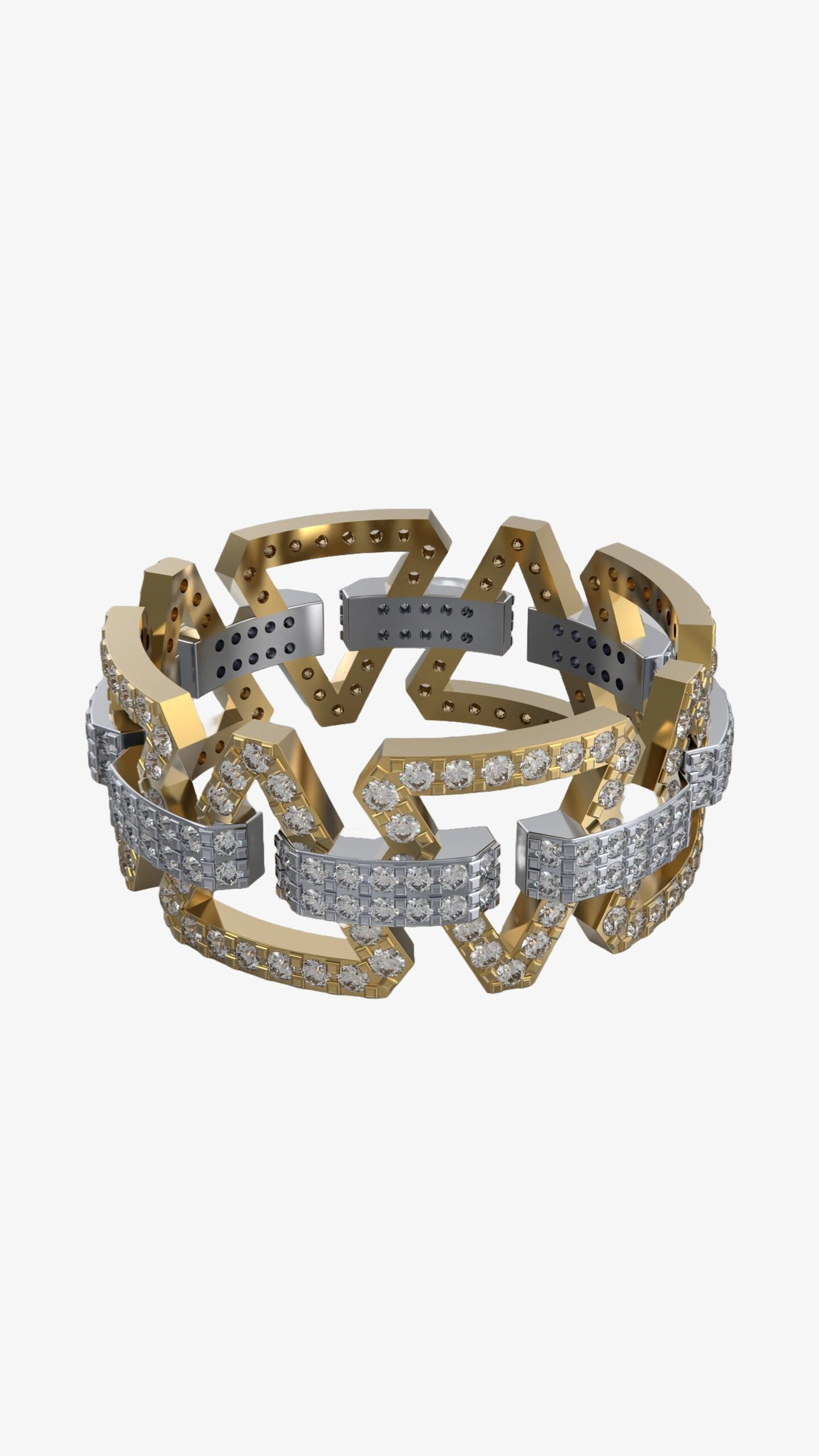 "Duet Diamond Ring - Cyera Gems & Jewellery"