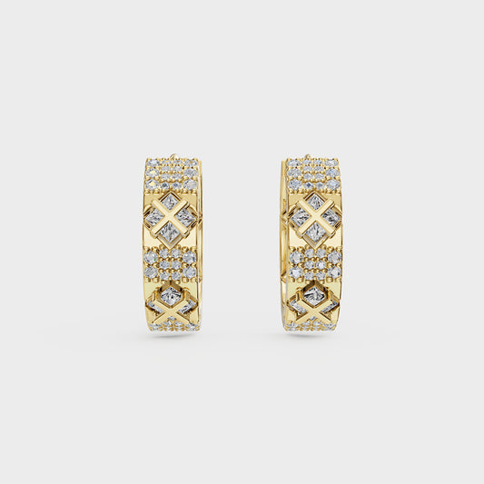 "Earrx Diamond Earring - Cyera Gems & Jewellery"
