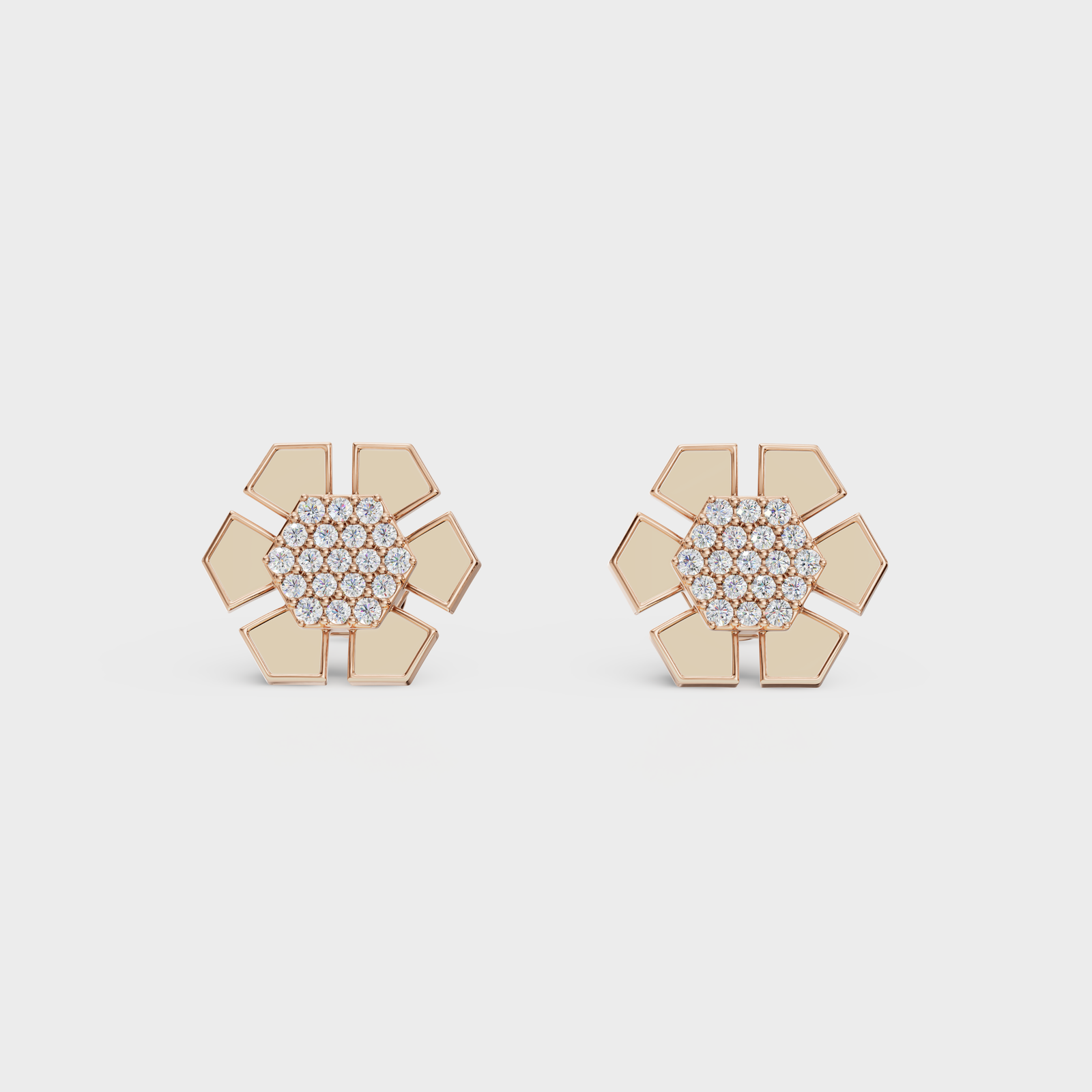 Mother II Diamond Earring - Cyera Gems & Jewellery