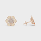 Mother II Diamond Earring - Cyera Gems & Jewellery