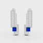 Lunaria Diamond Earring - Cyera Gems & Jewellery