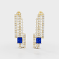 Lunaria Diamond Earring - Cyera Gems & Jewellery