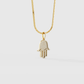 Hamsa Hand Pendant - Cyera Gems & Jewellery