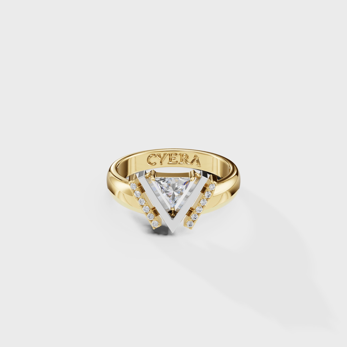 Trigon Diamond Ring - Cyera Gems & Jewellery