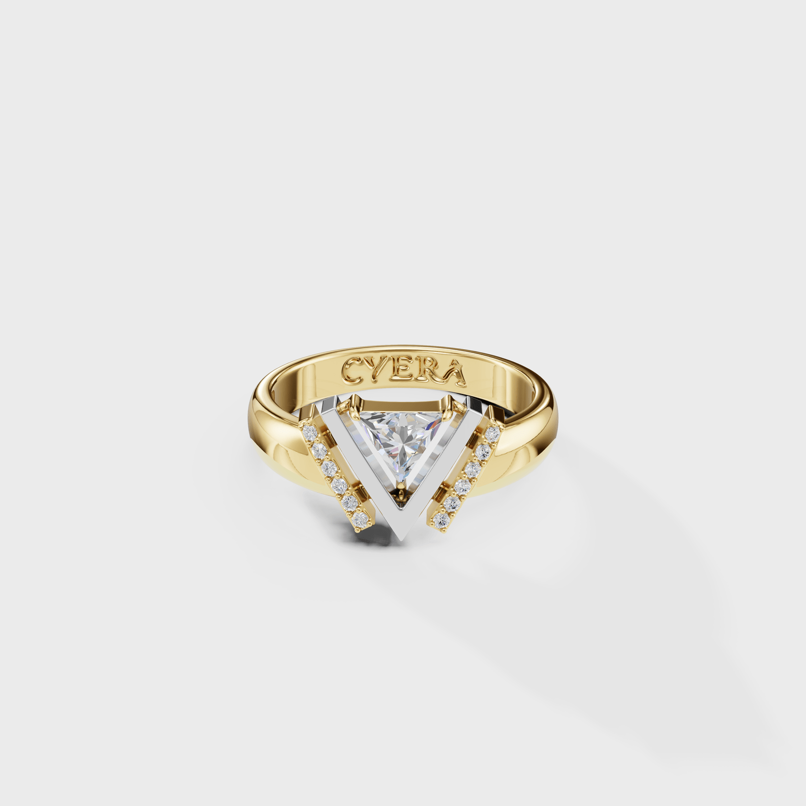 Trigon Diamond Ring - Cyera Gems & Jewellery