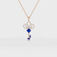 Key Diamond Pendant - Cyera Gems & Jewellery