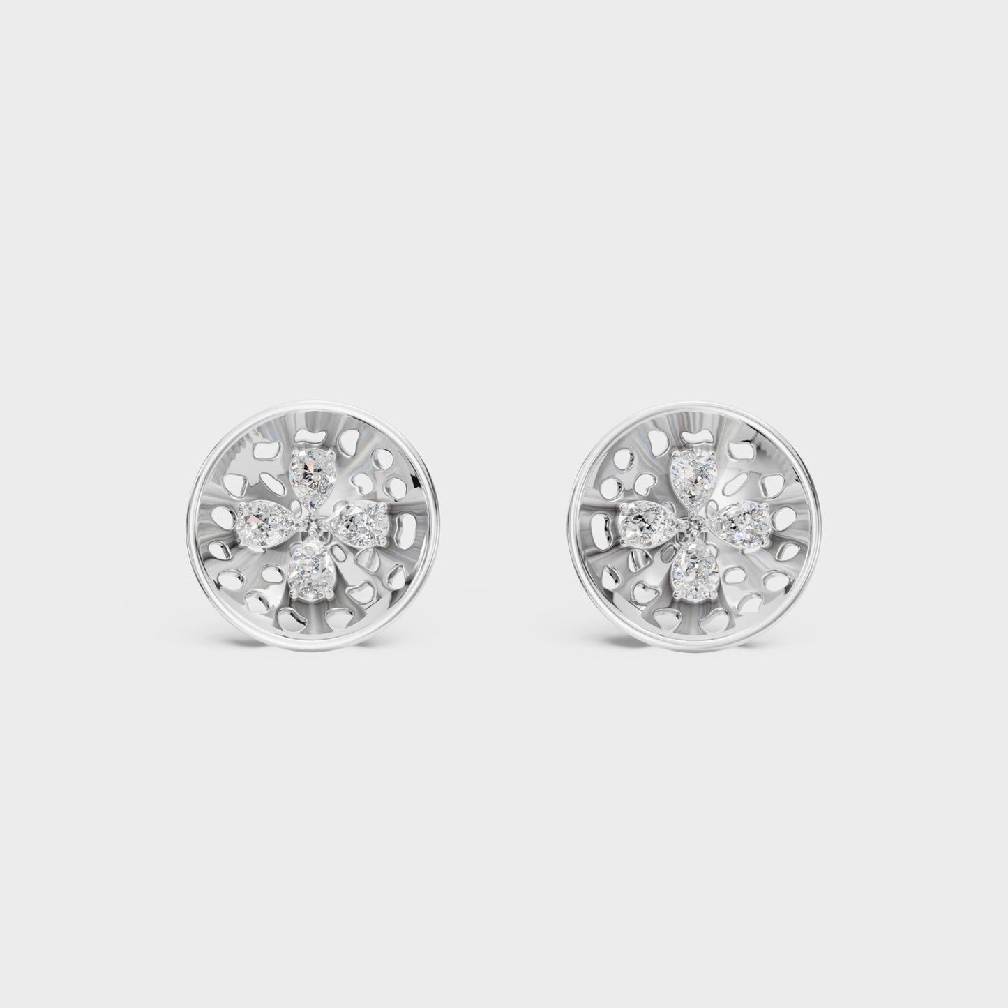Sivquad Diamond Earring - Cyera Gems & Jewellery