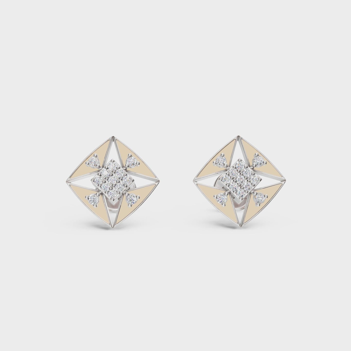Mother III Diamond Earrings - Cyera Gems & Jewellery