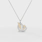 Golden Leaves Pendant - Cyera Gems & Jewellery