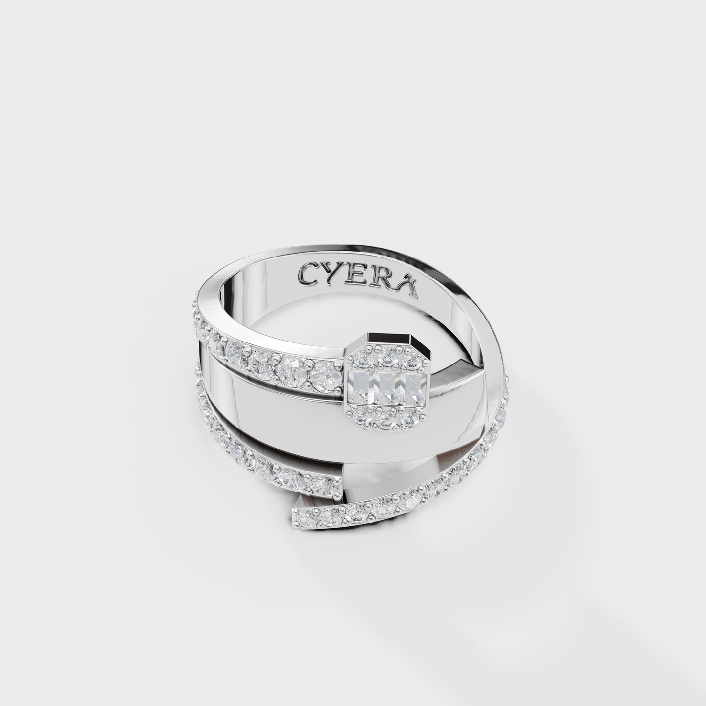 Sparkling Nexus Diamond Ring - Cyera Gems & Jewellery