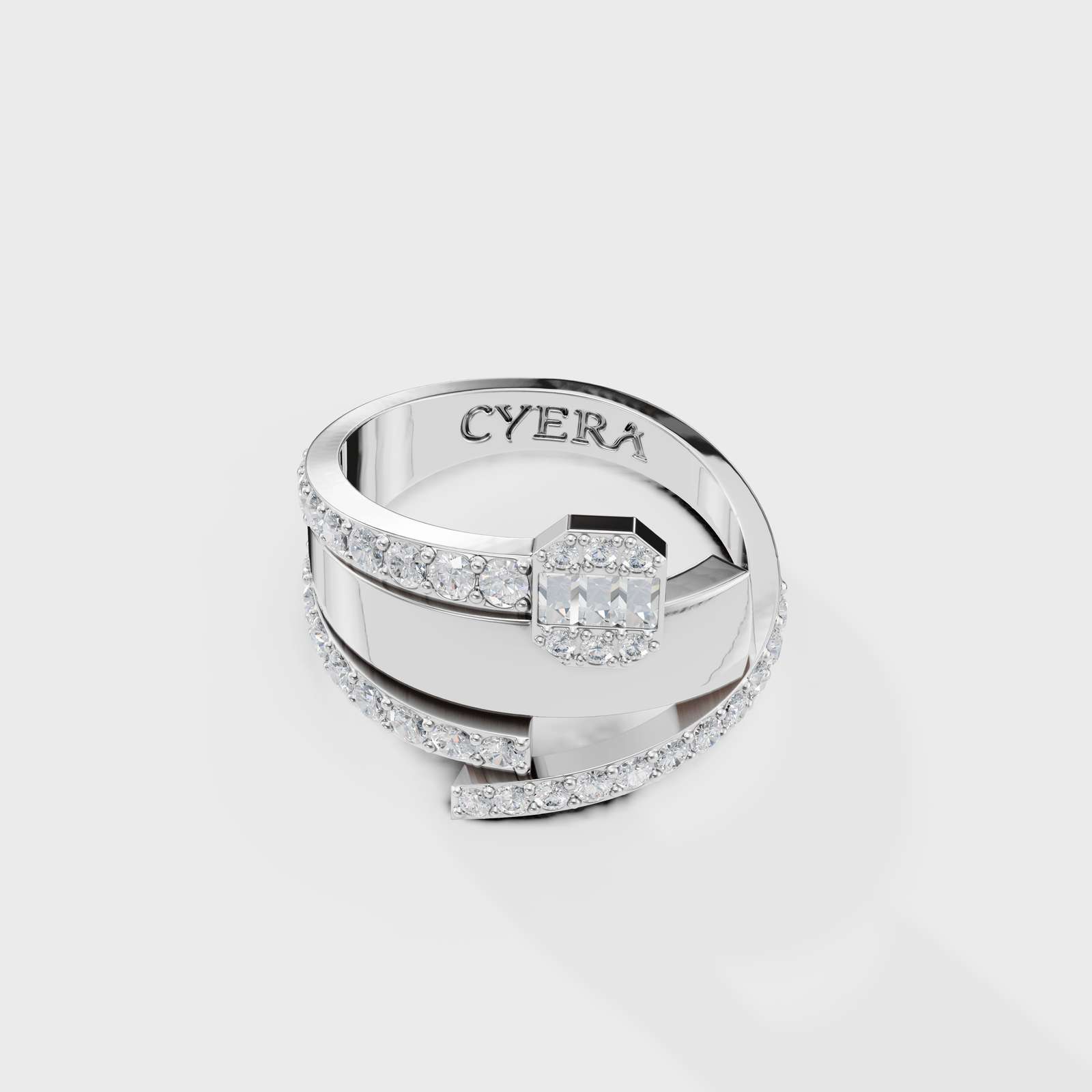 Sparkling Nexus Diamond Ring - Cyera Gems & Jewellery