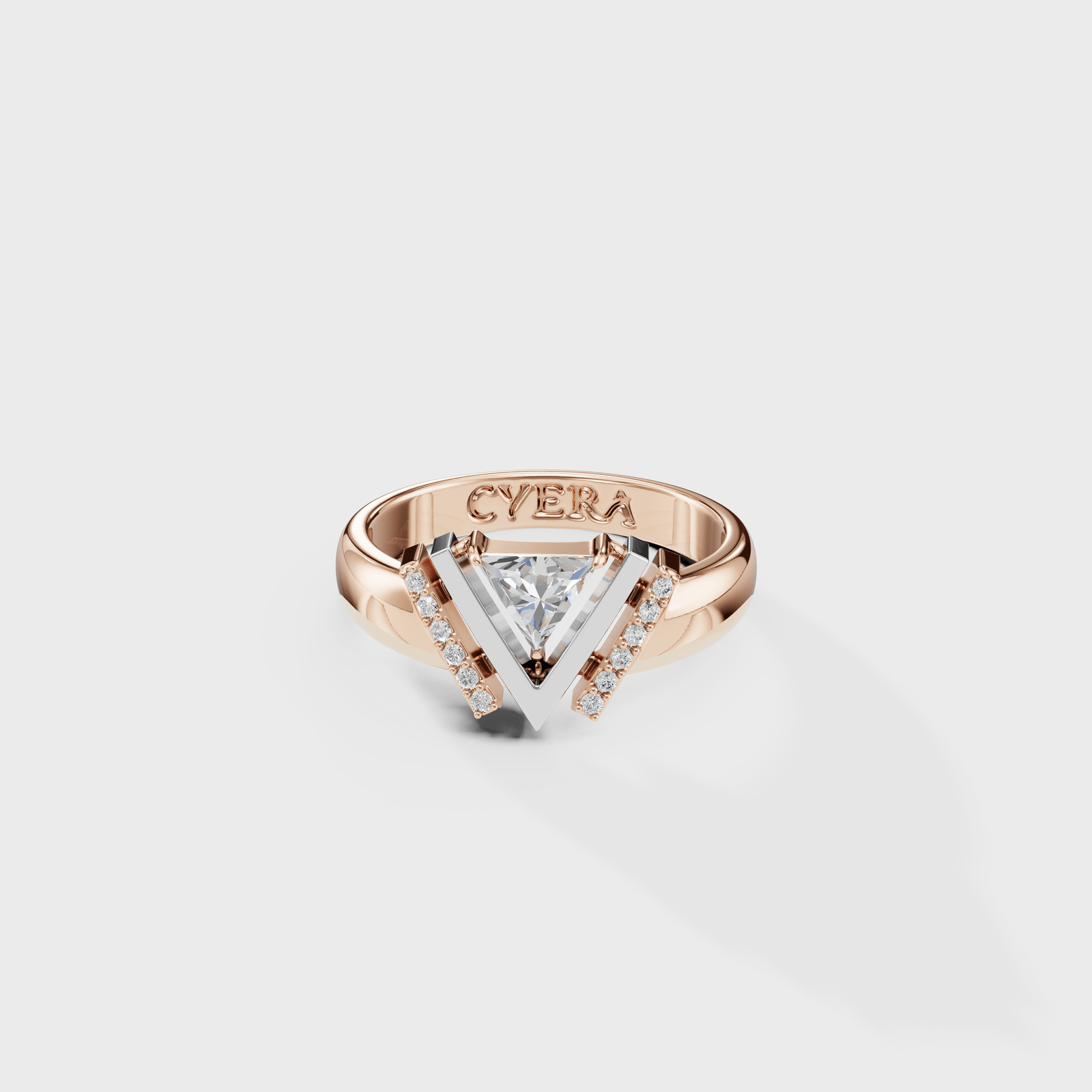 Trigon Diamond Ring - Cyera Gems & Jewellery