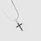 Noir Cross Pendant - Cyera Gems & Jewellery