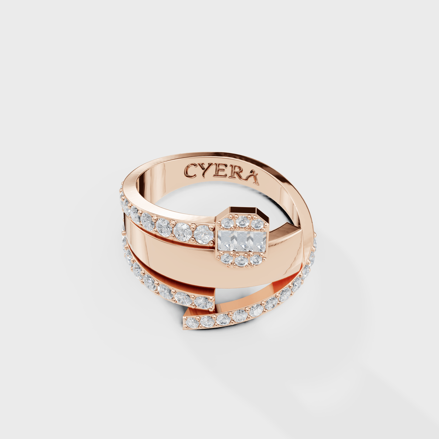 Sparkling Nexus Diamond Ring - Cyera Gems & Jewellery