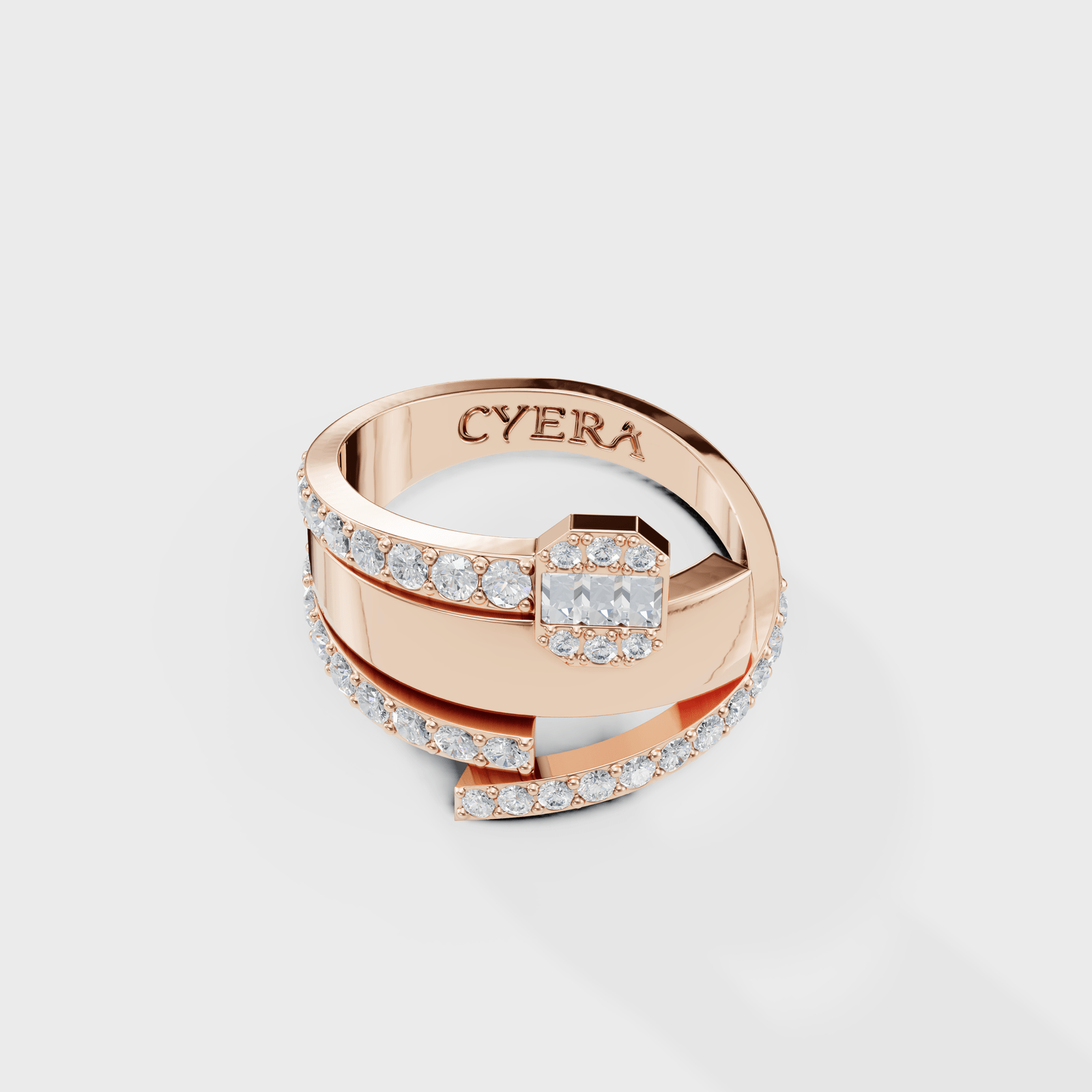 Sparkling Nexus Diamond Ring - Cyera Gems & Jewellery