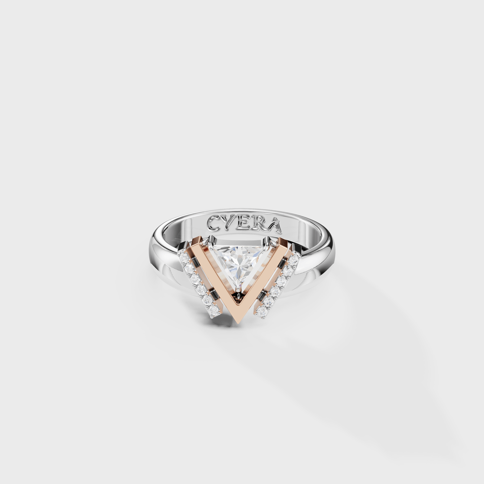 Trigon Diamond Ring - Cyera Gems & Jewellery