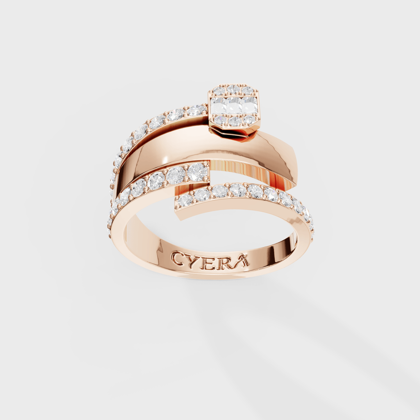 Sparkling Nexus Diamond Ring - Cyera Gems & Jewellery