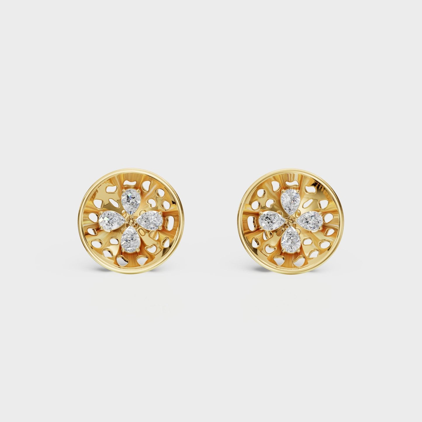Sivquad Diamond Earring - Cyera Gems & Jewellery